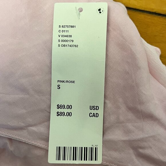 NWT Urban Outfitters Pink Belle Ruffle Wrap Top, Size Small - Picture 10 of 15